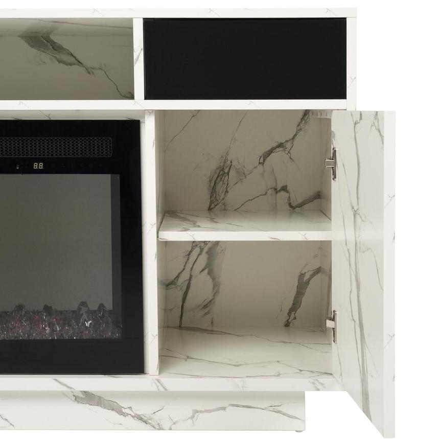 Marble Blaze Electric Fireplace  alternate image, 7 of 9 images.