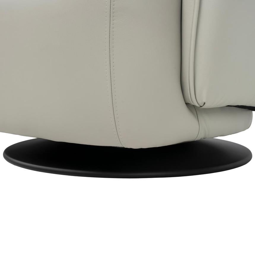 Aurelia Light Gray Swivel Rocker Chair  alternate image, 9 of 9 images.