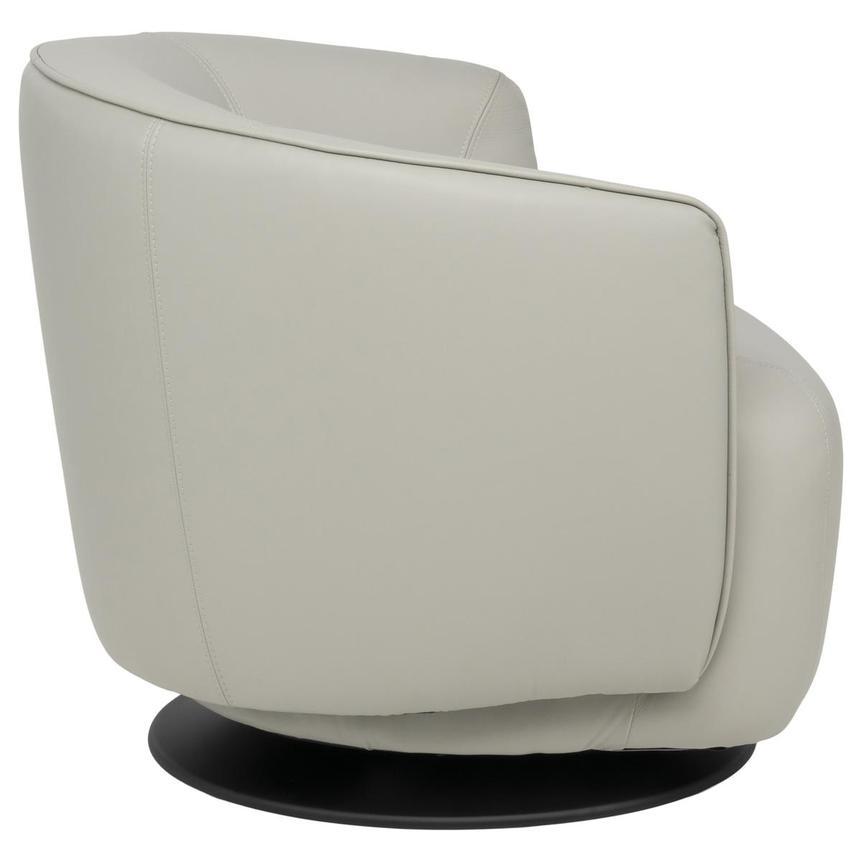 Aurelia Light Gray Swivel Rocker Chair  alternate image, 4 of 9 images.