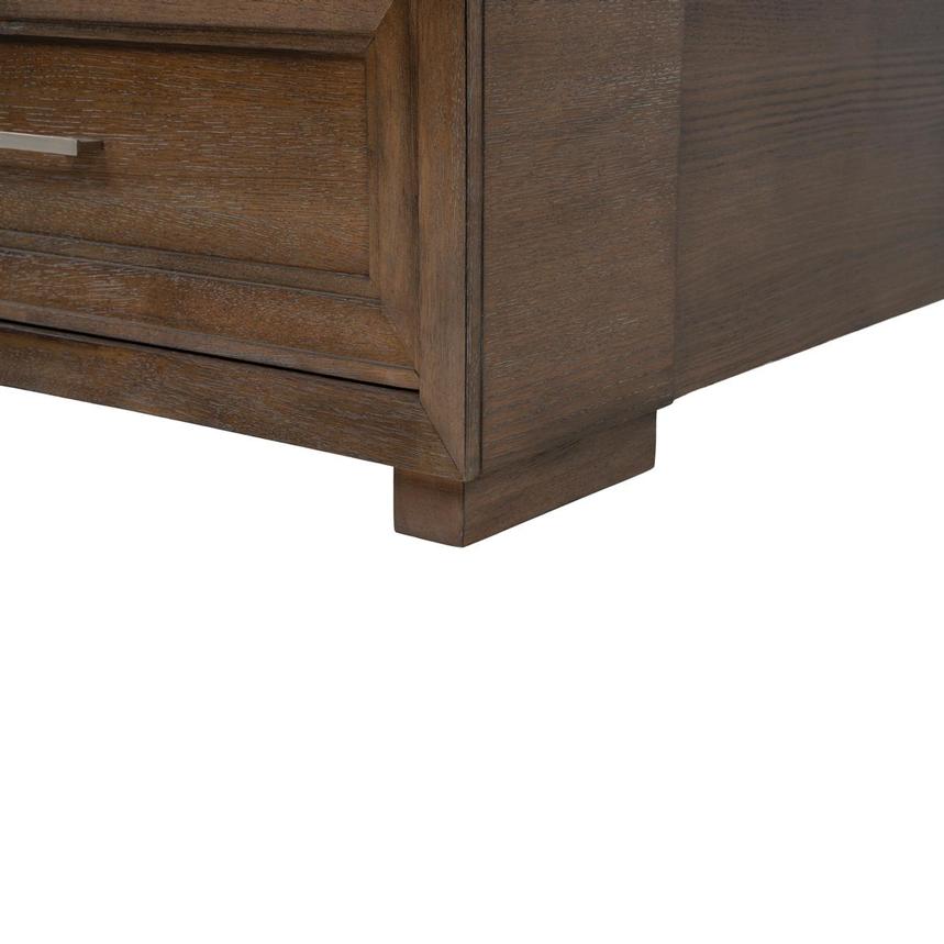 Vigo Brown Queen Storage Panel Bed  alternate image, 7 of 7 images.