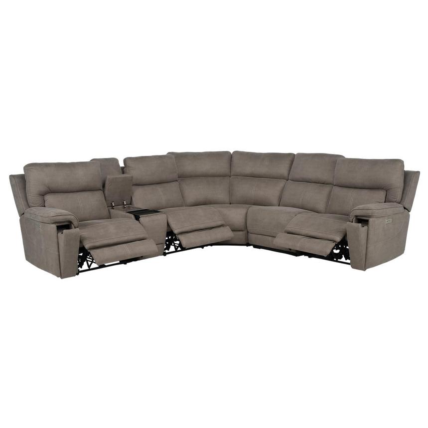Dais Power Reclining Sectional with 6PCS/3PWR  alternate image, 2 of 12 images.