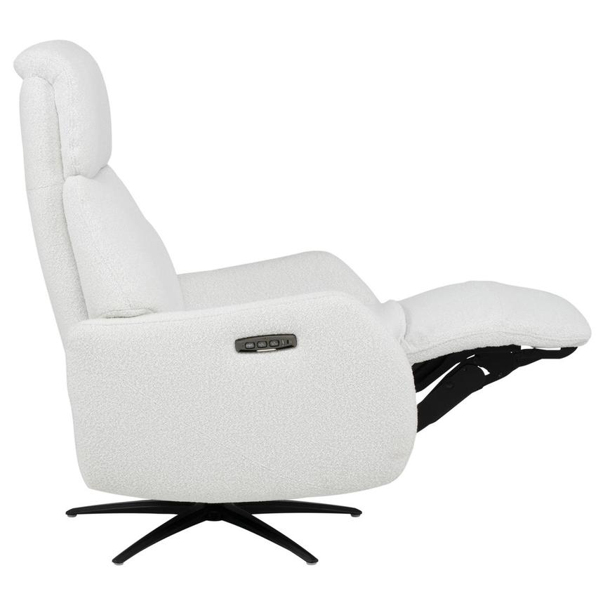 Ezio White Power Recliner alternate image, 8 of 15 images.