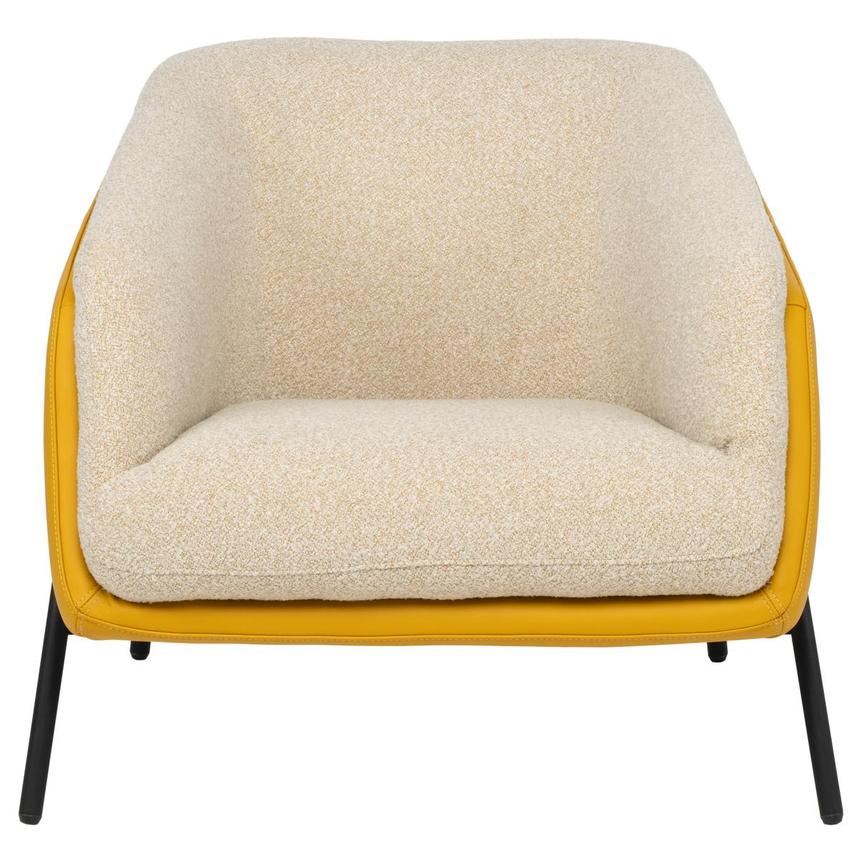 Sabrina II Yellow Accent Chair  alternate image, 2 of 9 images.