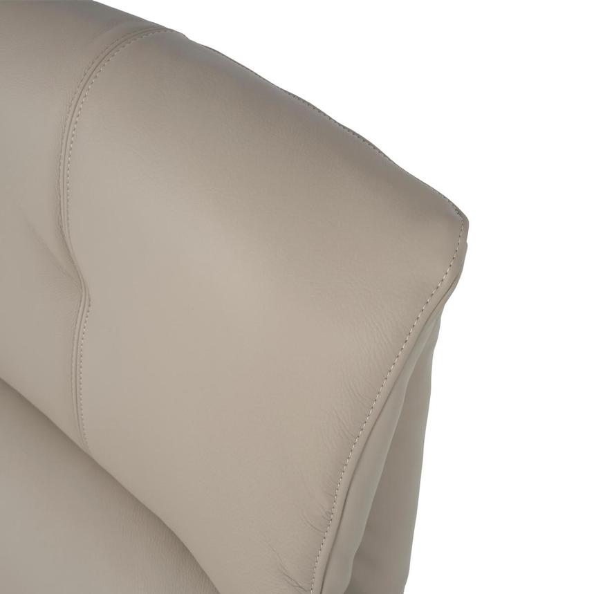 Torrence Taupe Leather Power Swivel Recliner w/Massage alternate image, 7 of 9 images.