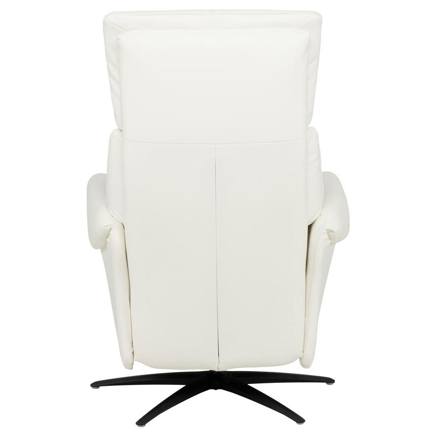 Torrence White Leather Power Recliner alternate image, 3 of 16 images.