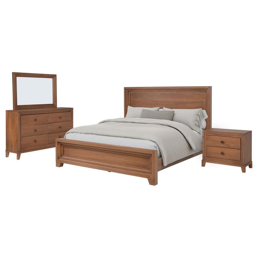 Woodland 4-Piece King Bedroom Set  main image, 1 of 5 images.