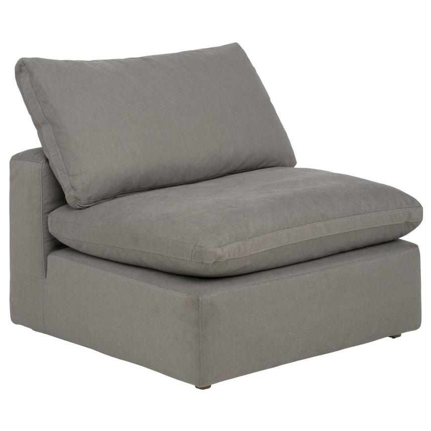 Nube II Gray Armless Chair  alternate image, 2 of 4 images.