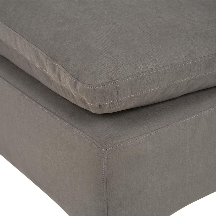 Nube II Gray Corner Sofa with 5PCS/3 Armless Chairs  alternate image, 9 of 9 images.