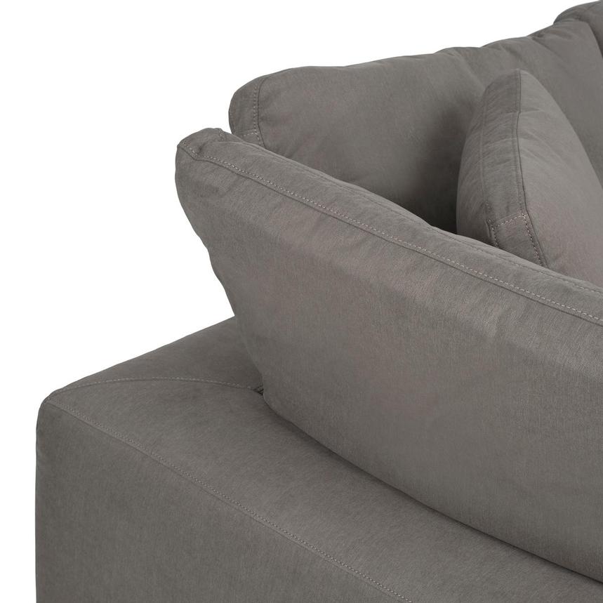 Nube II Gray Corner Sofa with 5PCS/2 Armless Chairs alternate image, 5 of 8 images.
