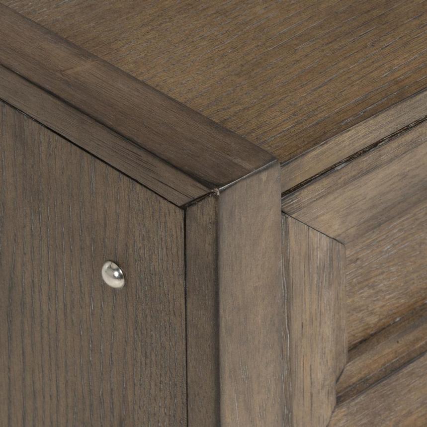 Vigo Brown Nightstand  alternate image, 10 of 15 images.