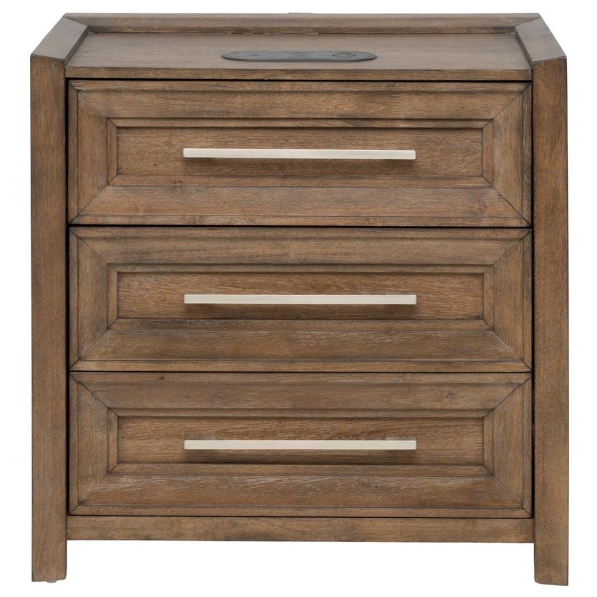 Vigo Brown 4-Piece Queen Bedroom Set  alternate image, 4 of 5 images.