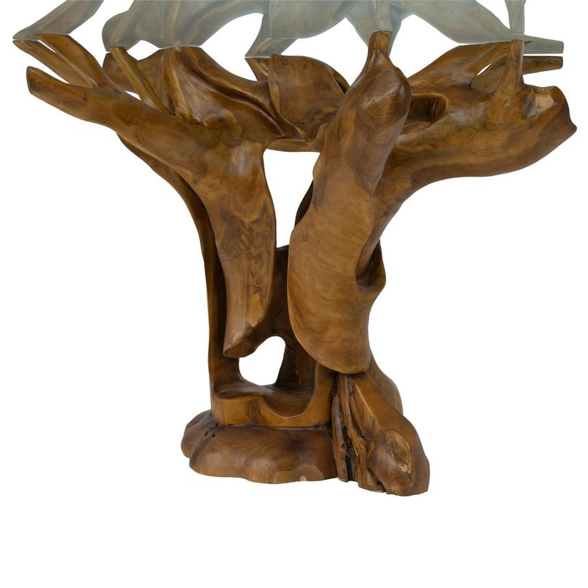 Sumatra 72" Round Dining Table  alternate image, 4 of 5 images.