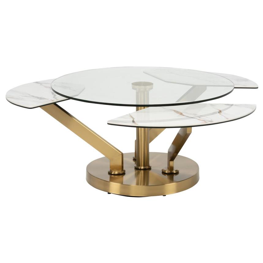 Kelby Gold Motion Coffee Table  alternate image, 2 of 6 images.