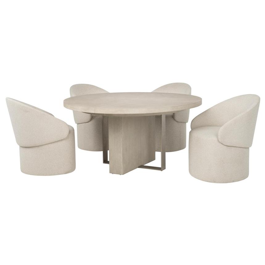 Tempo 5-Piece Round Dining Set  main image, 1 of 3 images.