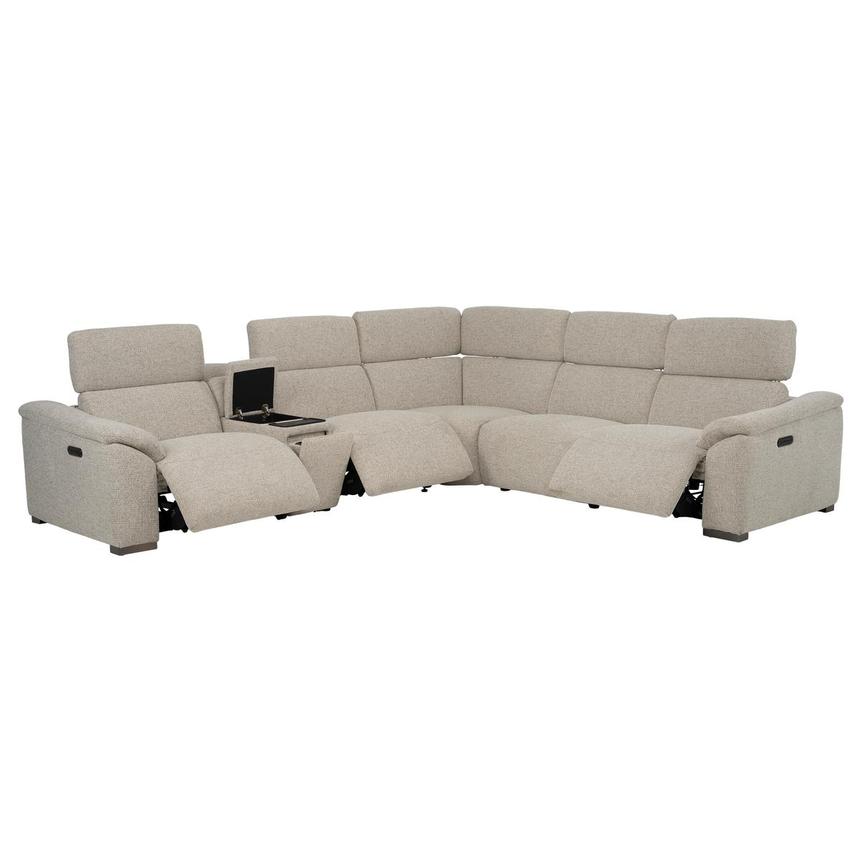 Gordon Power Reclining Sectional with 6PCS/3PWR  alternate image, 2 of 12 images.