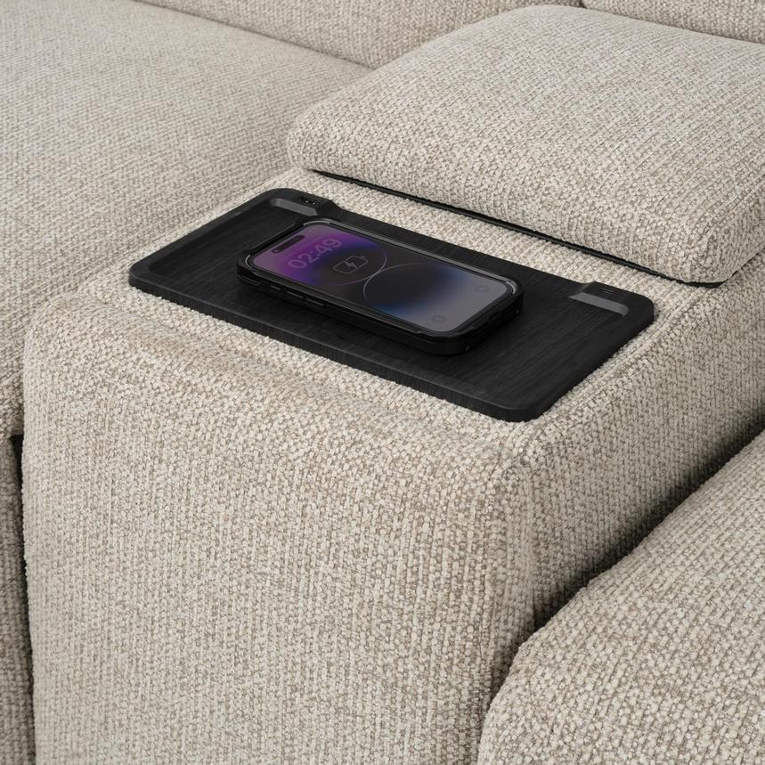 Gordon Power Reclining Sectional with 6PCS/3PWR alternate image, 7 of 13 images.