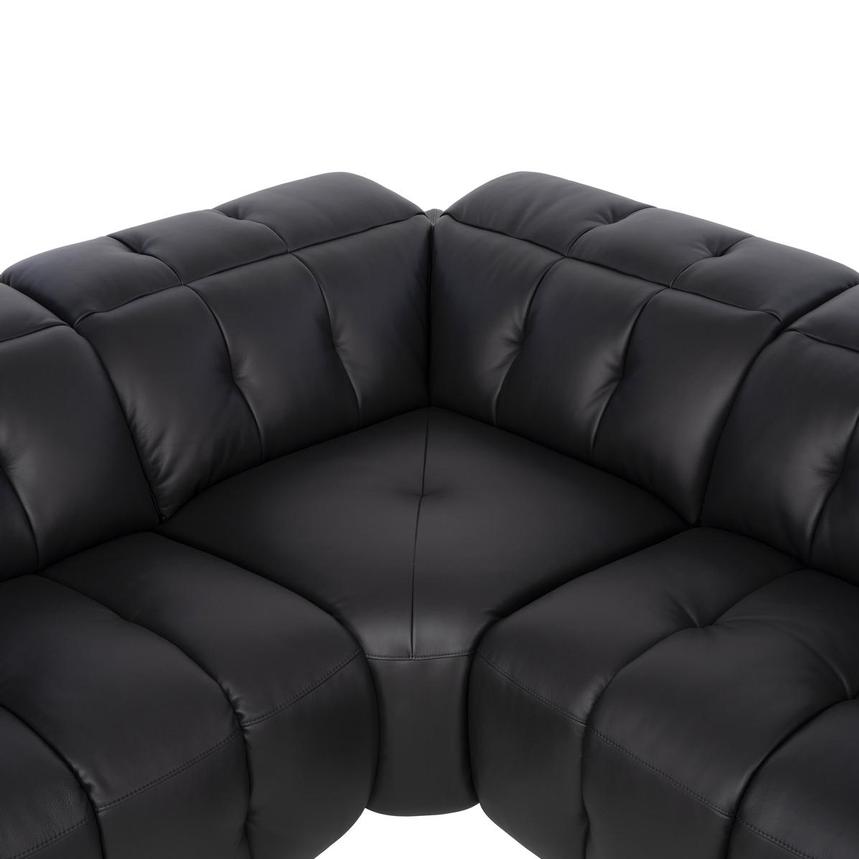 Obsidian Leather Power Reclining Sectional with 6PCS/3PWR  alternate image, 5 of 15 images.