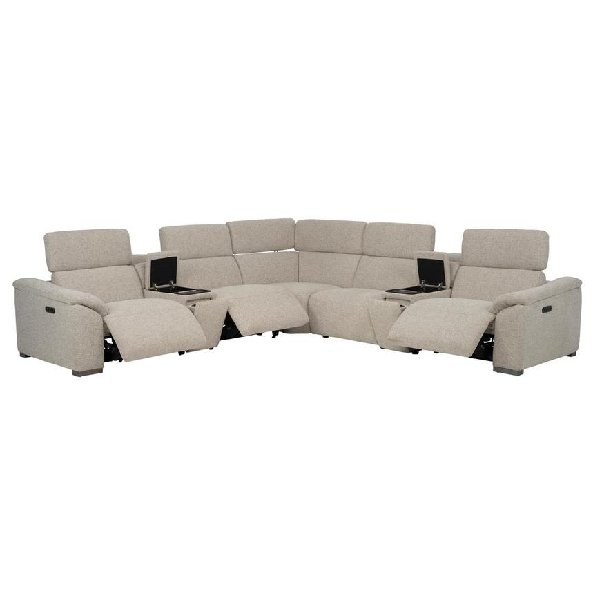 Gordon Power Reclining Sectional with 7PCS/3PWR  alternate image, 2 of 13 images.