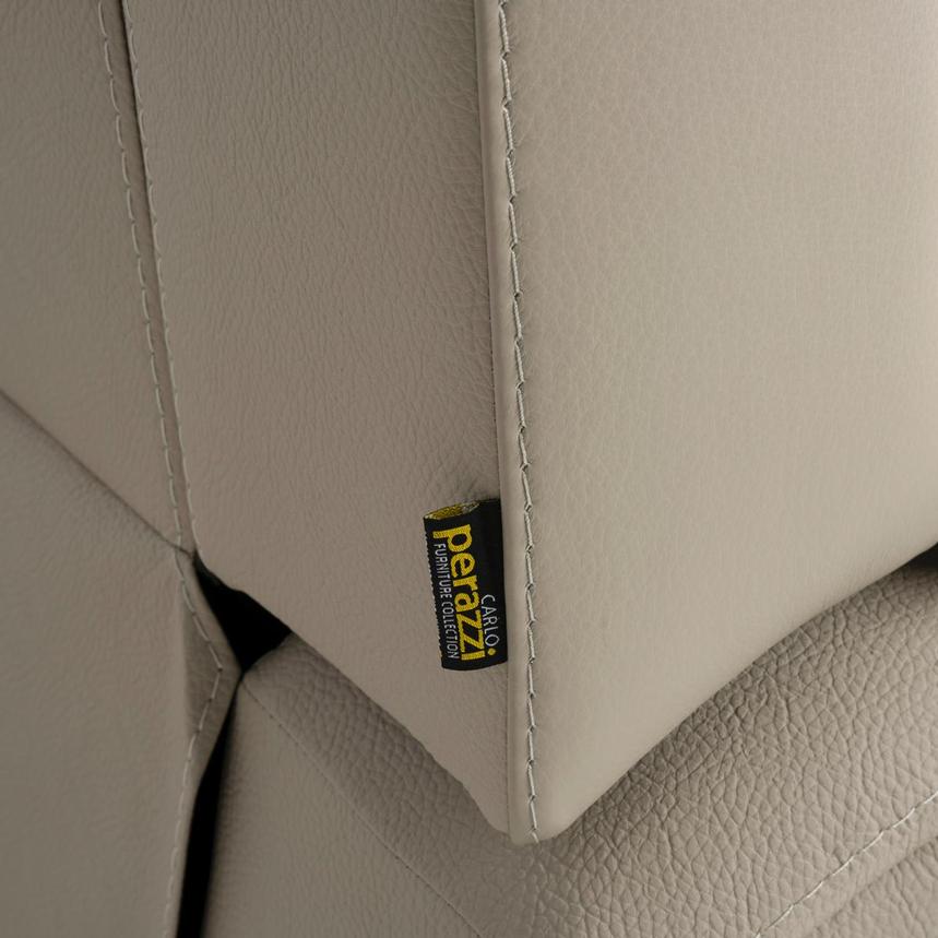 Odyssey Beige 7PCS/3PWR Leather Power Reclining Sectional w/Beverage Cooler  alternate image, 14 of 15 images.