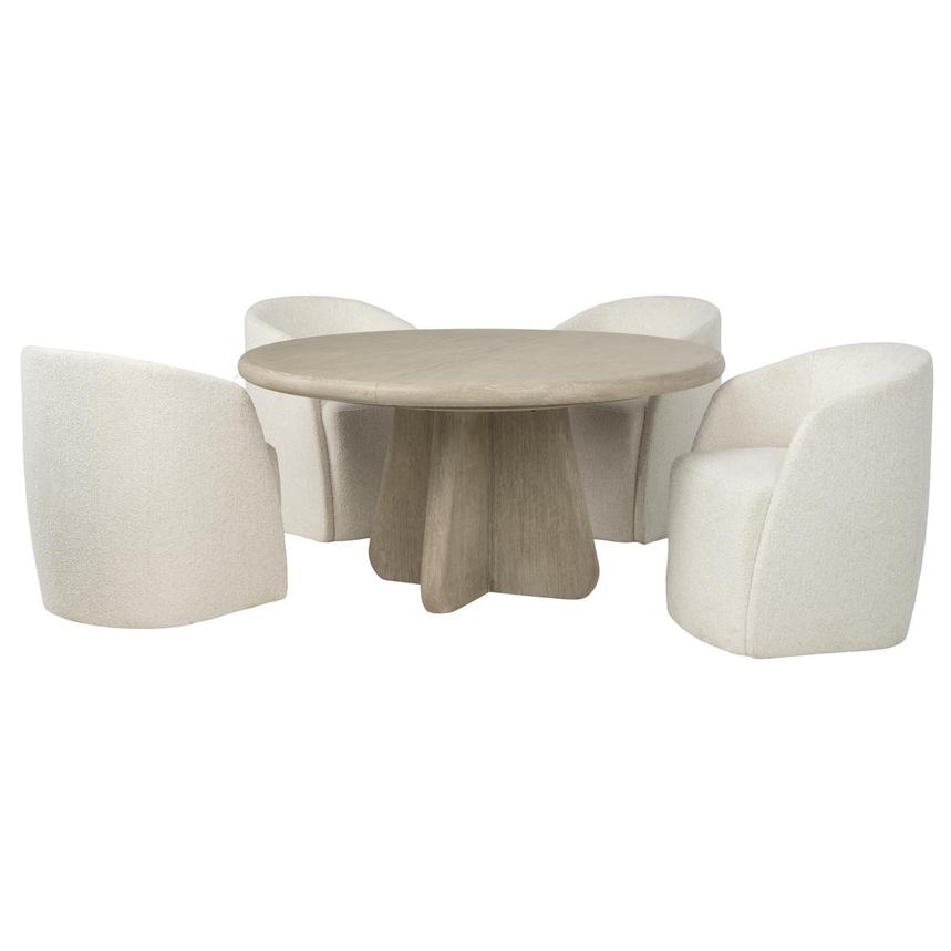 Arcadia 5-Piece Round Dining Set  main image, 1 of 4 images.