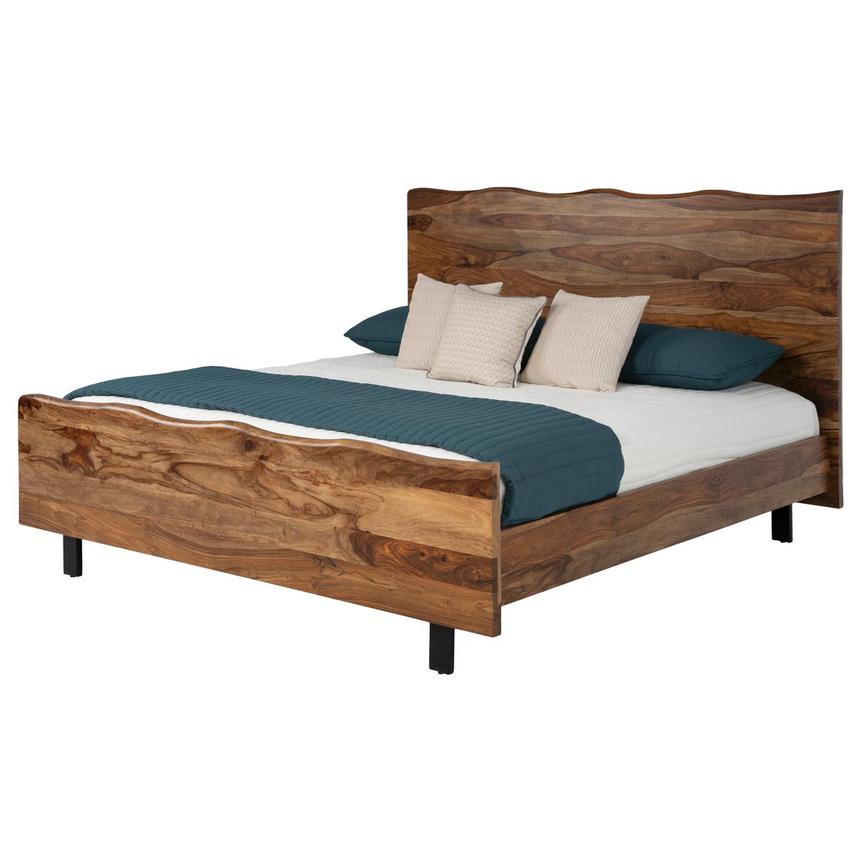 Brownstone Queen Panel Bed