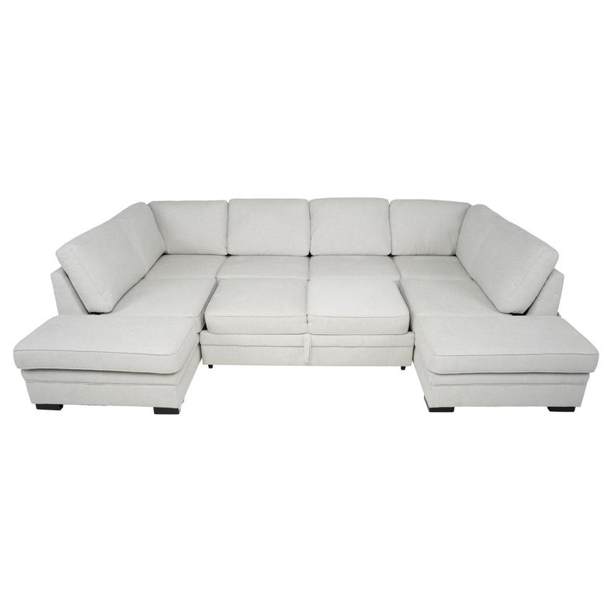 Meave Sectional Sleeper Sofa w/Storage alternate image, 3 of 12 images.