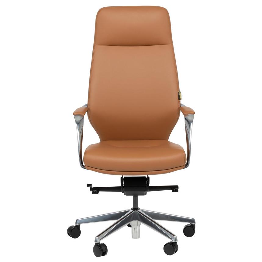 Yoshi Tan High Back Desk Chair alternate image, 2 of 12 images.
