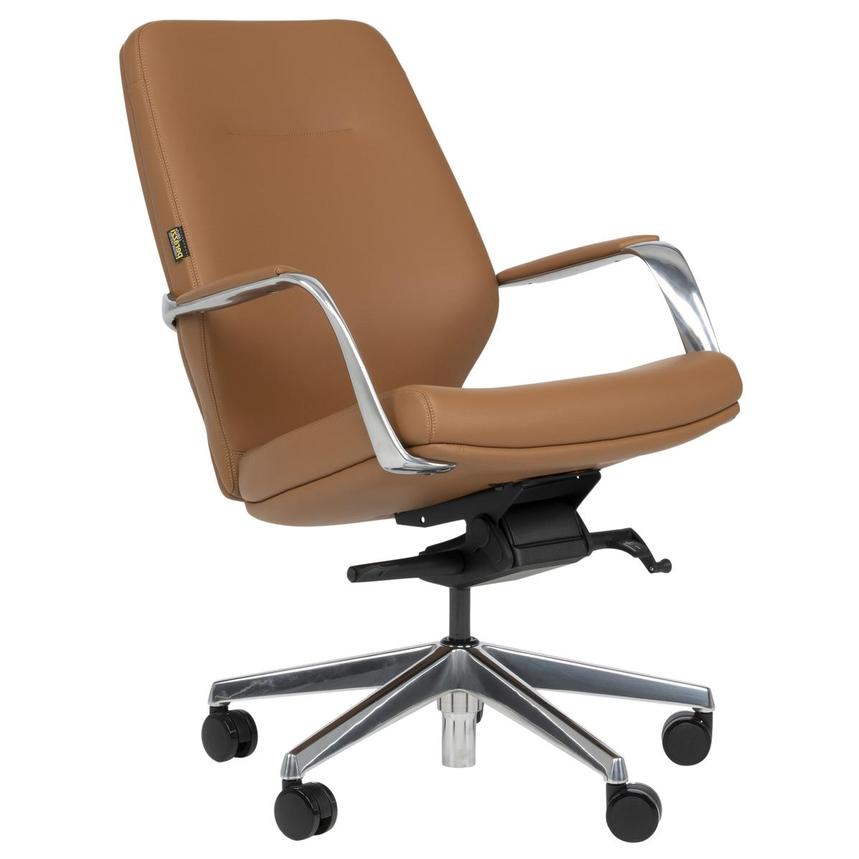 Yoshi Tan Low Back Desk Chair alternate image, 3 of 10 images.