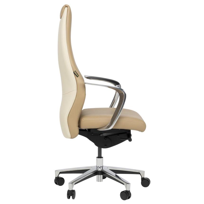 Prector Dark Cream Desk Chair alternate image, 4 of 12 images.