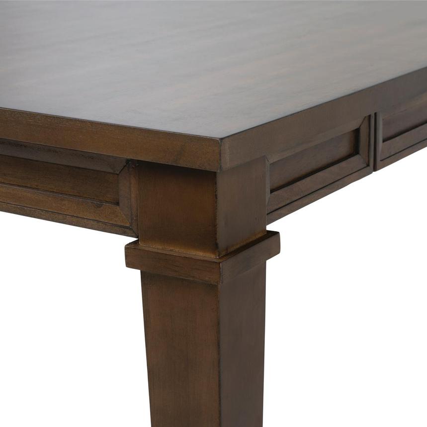 Marisol Brown Extendable Dining Table  alternate image, 9 of 9 images.