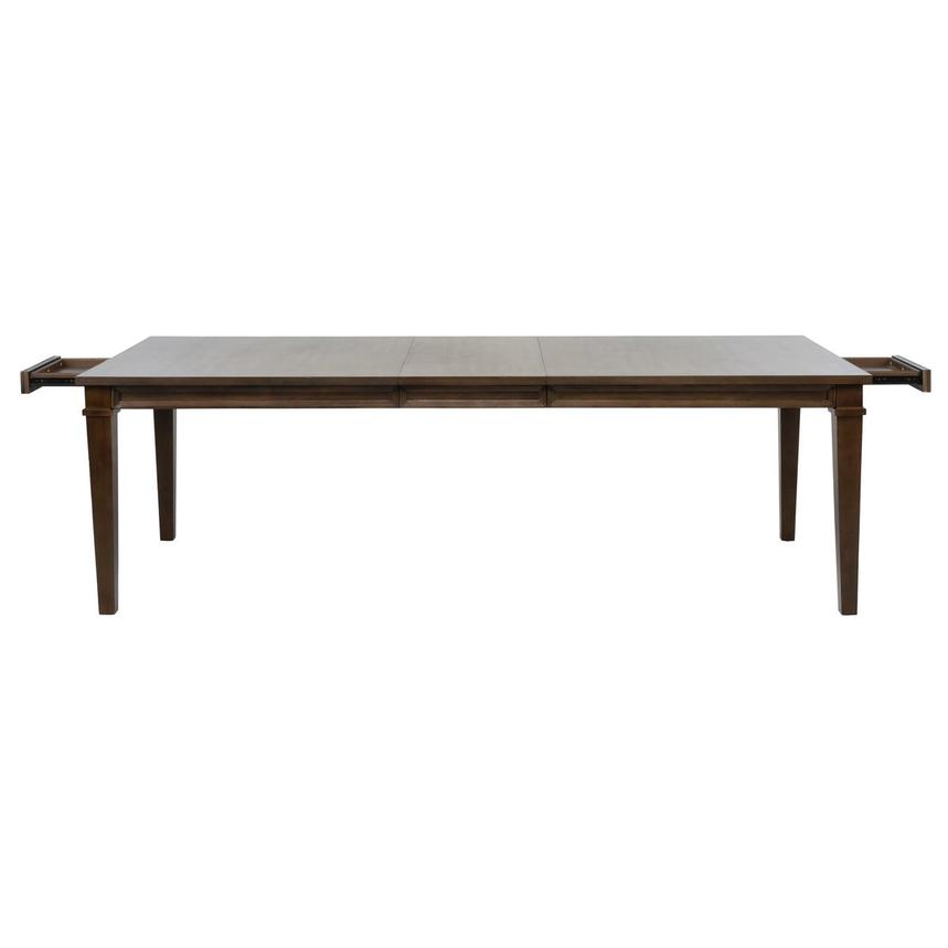 Marisol Brown Extendable Dining Table  alternate image, 3 of 9 images.