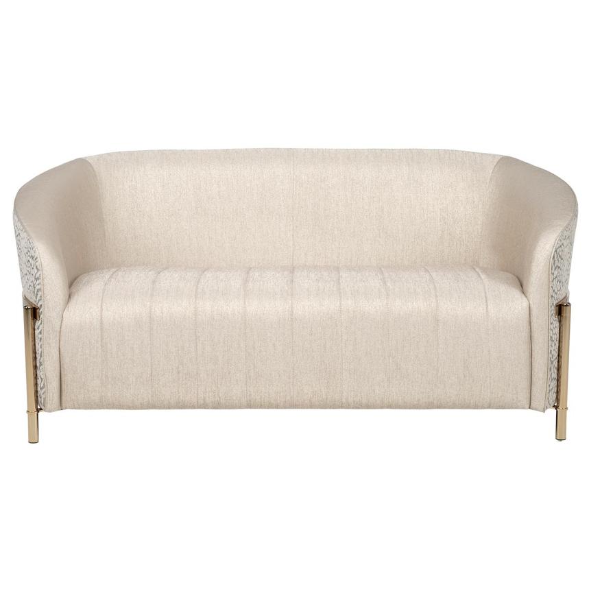 Lainey Cream Loveseat alternate image, 3 of 9 images.