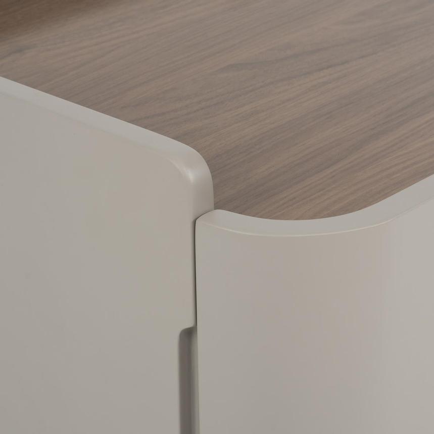 Ivana Gray/Brown Nightstand  alternate image, 7 of 8 images.