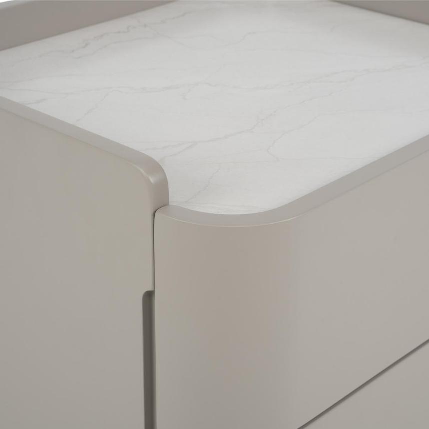 Ivana Gray Nightstand  alternate image, 9 of 10 images.