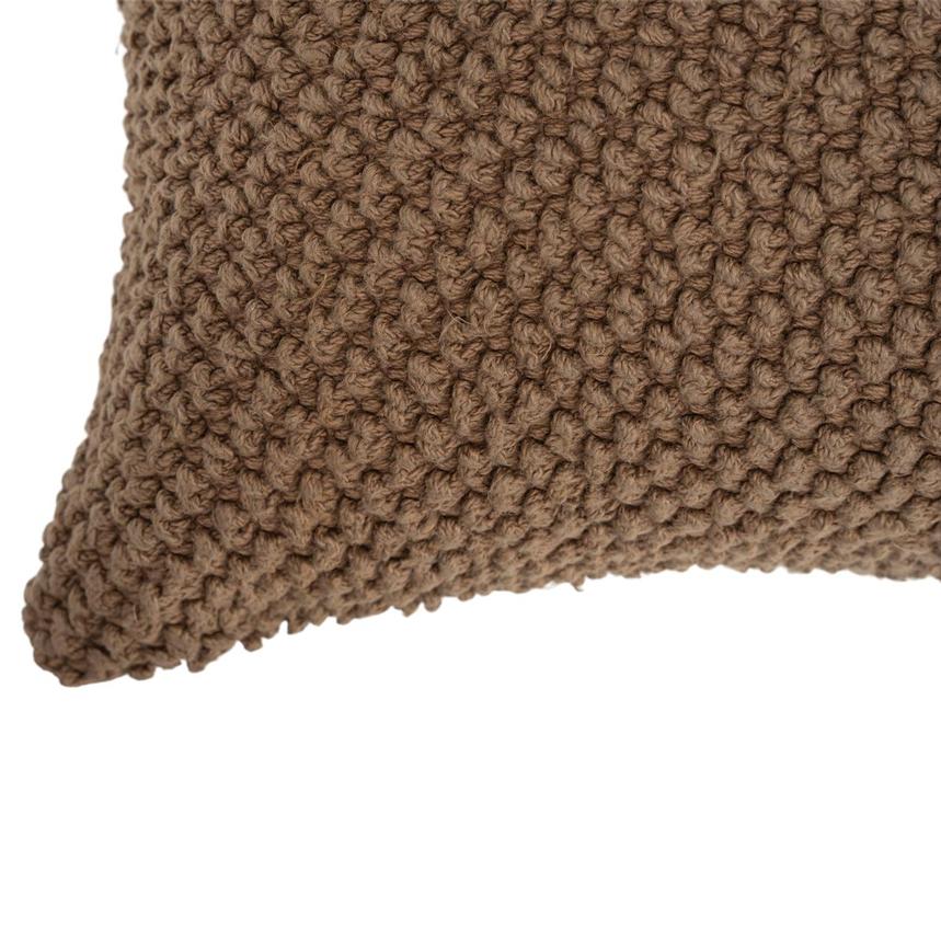 Nudos Brown Accent Pillow alternate image, 3 of 4 images.