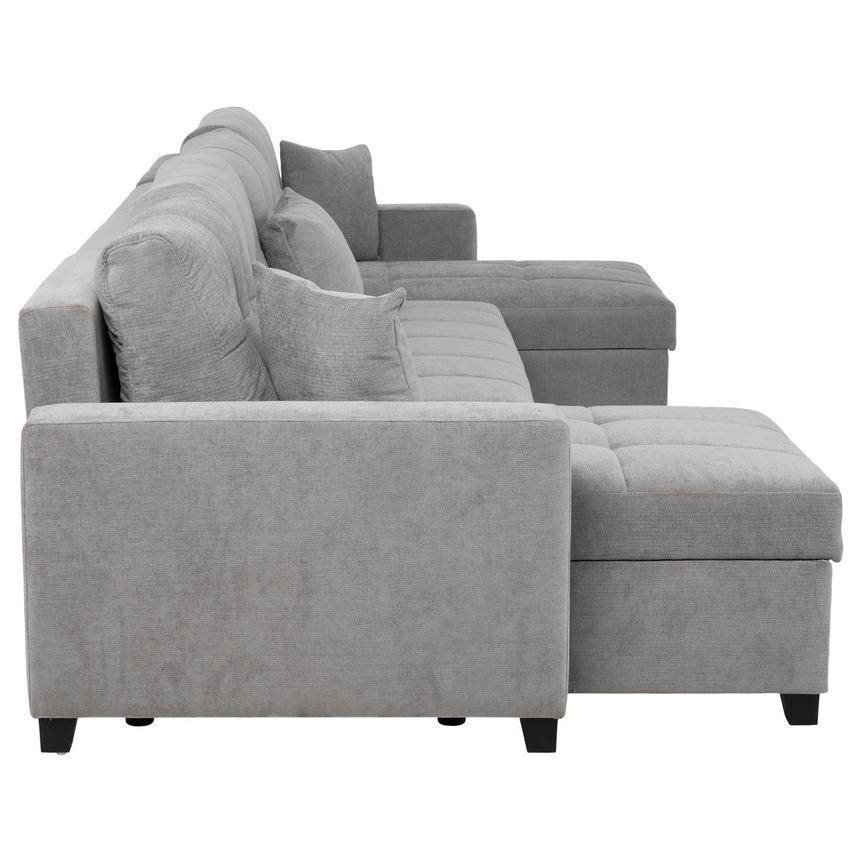 Divan Sectional Sofa w/Dual Chaise  alternate image, 4 of 10 images.
