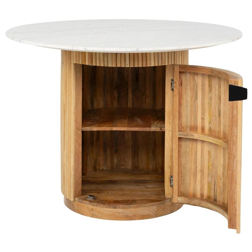 Karlen Round Counter Table w/Storage  alternate image, 2 of 6 images.