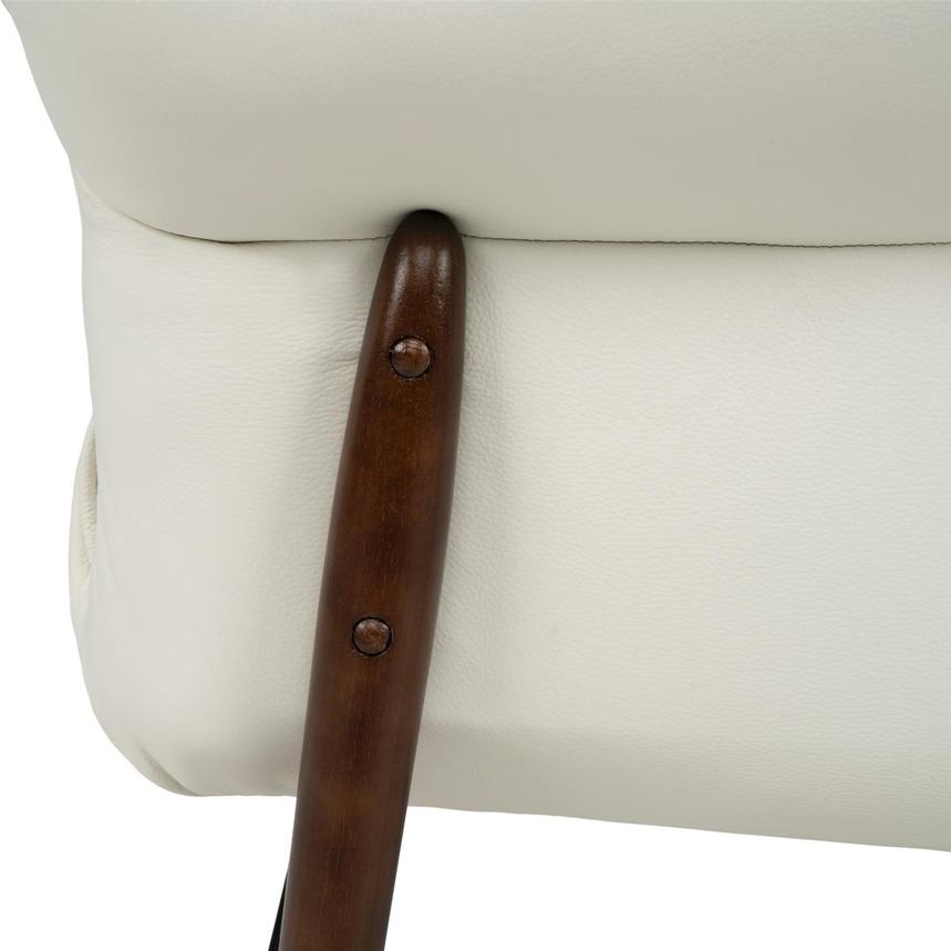 Jensen White Accent Chair  alternate image, 9 of 11 images.