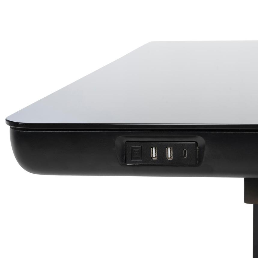 Ascend Black Adjustable Height Desk  alternate image, 8 of 9 images.