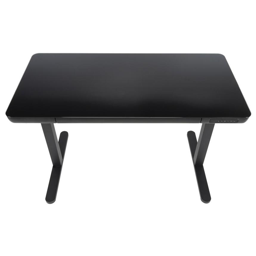 Ascend Black Adjustable Height Desk alternate image, 5 of 9 images.