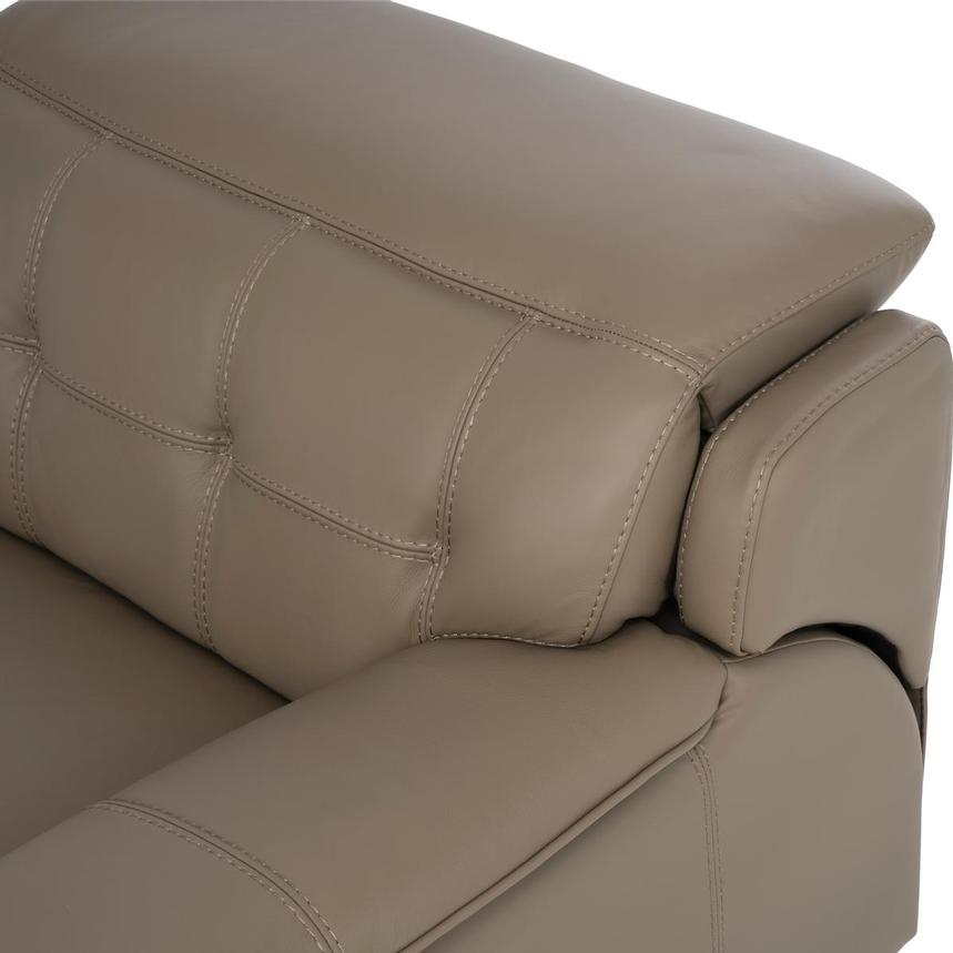 Graystone Dark Taupe Home Theater Leather Seating with 5PCS/3PWR alternate image, 8 of 13 images.