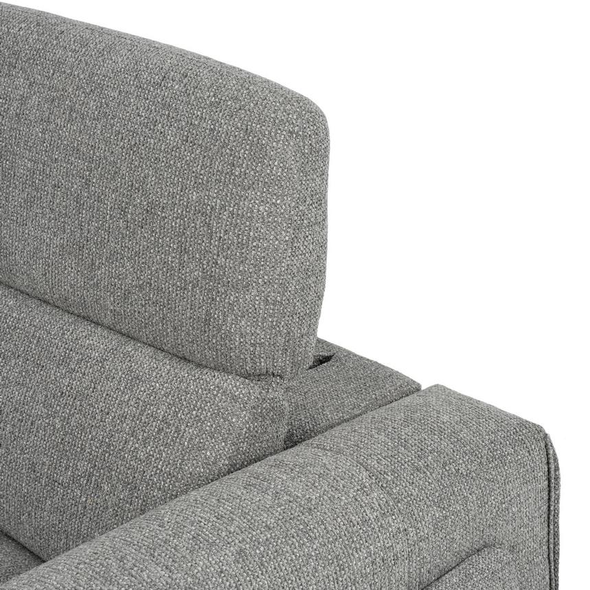 Luke Dark Gray Power Reclining Sectional with 7PCS/3PWR alternate image, 7 of 11 images.