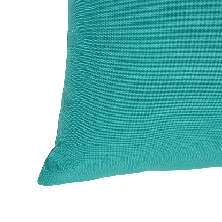 Aqua Outdoor Pillow alternate image, 3 of 4 images.