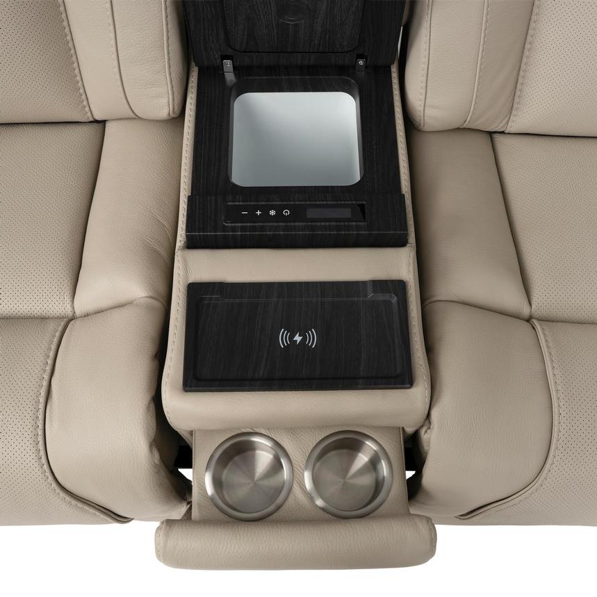 Odyssey Leather Power Reclining Sectional with 6PCS/2PWR  alternate image, 9 of 13 images.