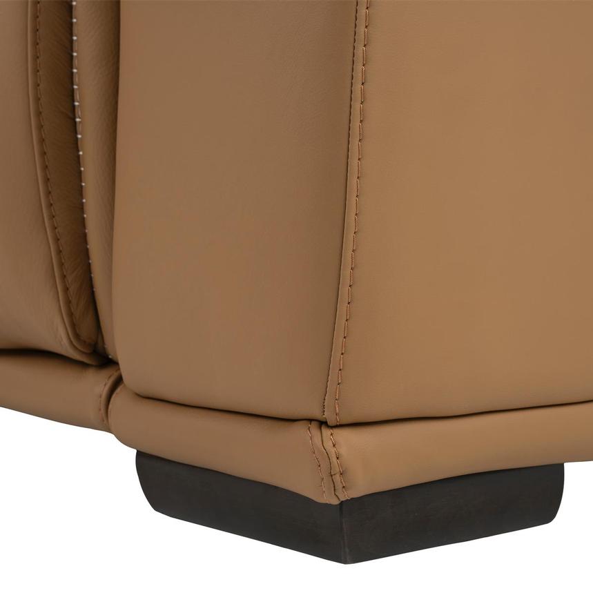 Davis 2.0 Tan Leather Power Reclining Sectional with 6PCS/3PWR  alternate image, 13 of 14 images.