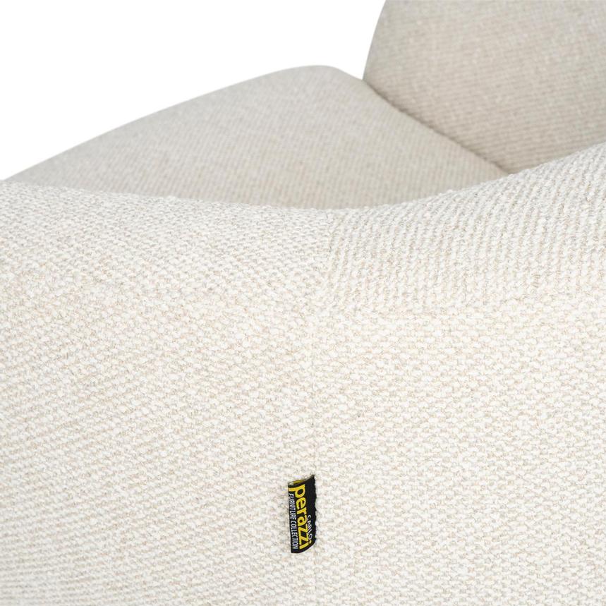 Zuri Cream Swivel Accent Chair  alternate image, 7 of 10 images.