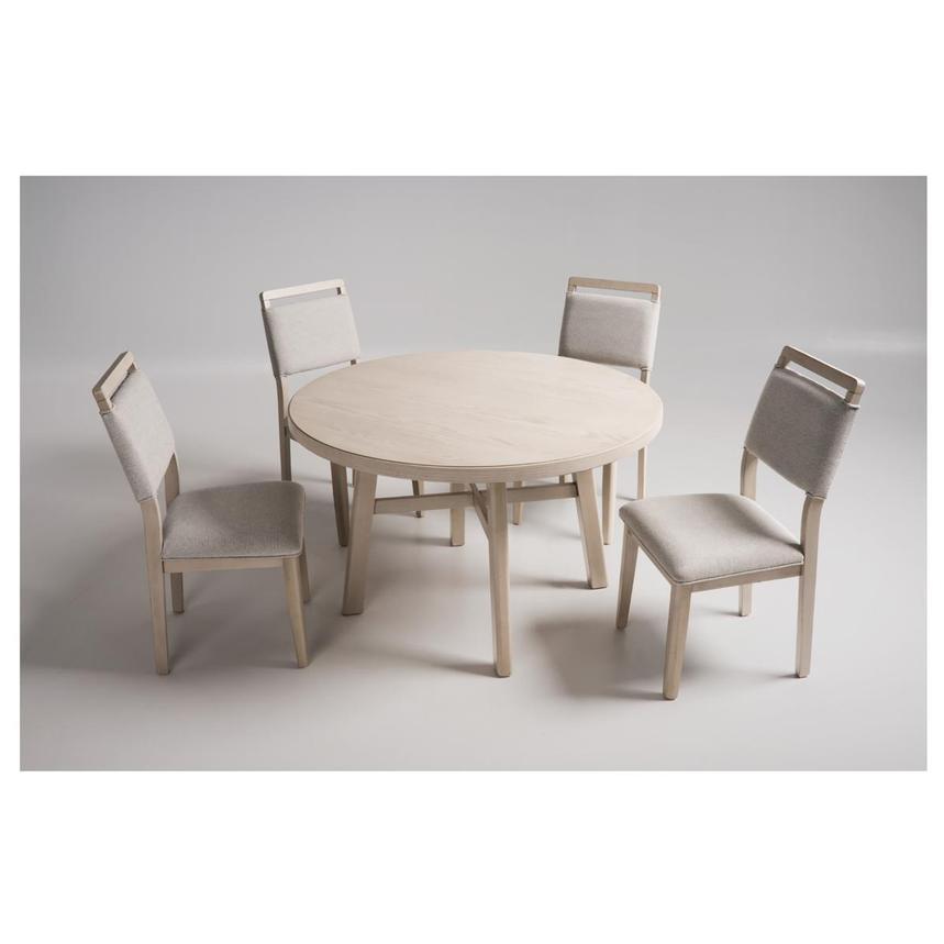 Blanche 5-Piece Round Dining Set  alternate image, 2 of 4 images.