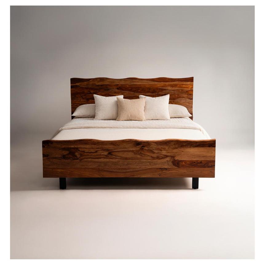 Brownstone Queen Panel Bed alternate image, 2 of 8 images.