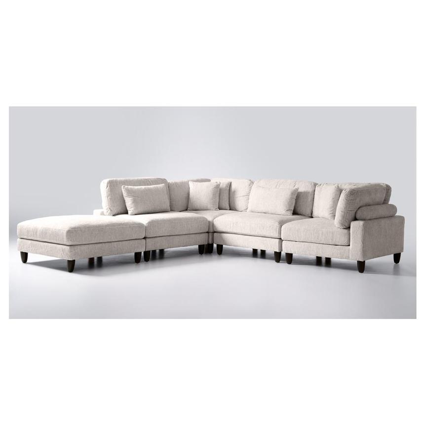 Cape Sectional Sofa w/Ottoman alternate image, 2 of 13 images.