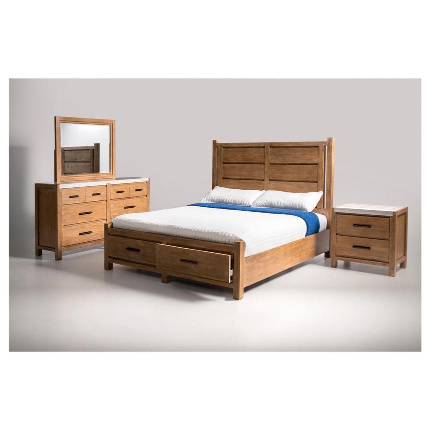 Joshua 4-Piece King Bedroom Set  alternate image, 2 of 6 images.
